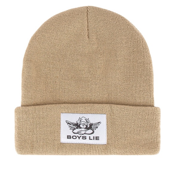 Boys Lie Accessories - Boys Lie Tan Beanie